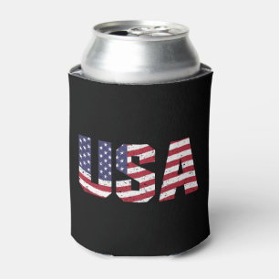 "All American" Patriotic USA Logo Dosenkühler