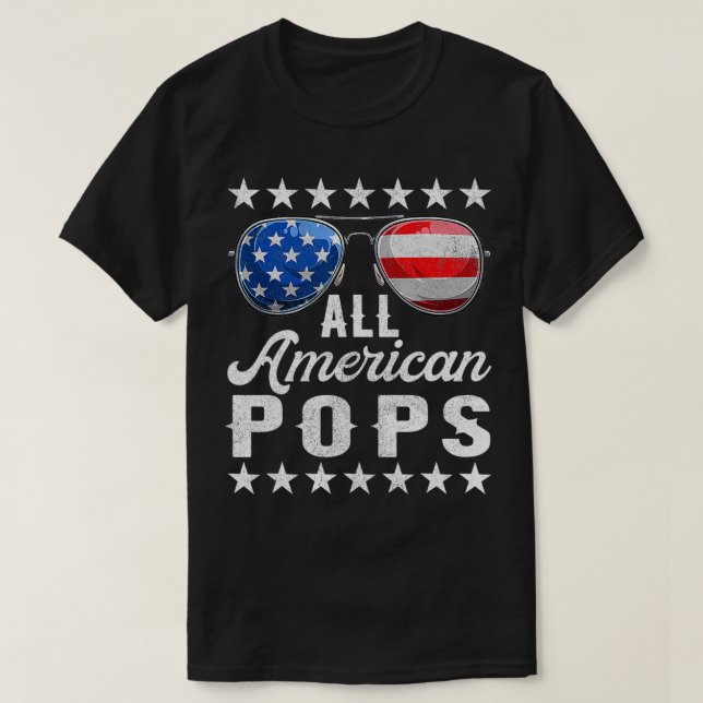 All American Pops s, 4th Of July Matching Outfit F T-Shirt (Design vorne)