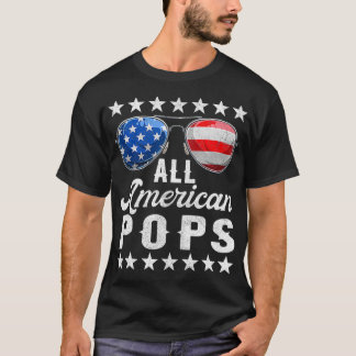All American Pops s, 4th Of July Matching Outfit F T-Shirt