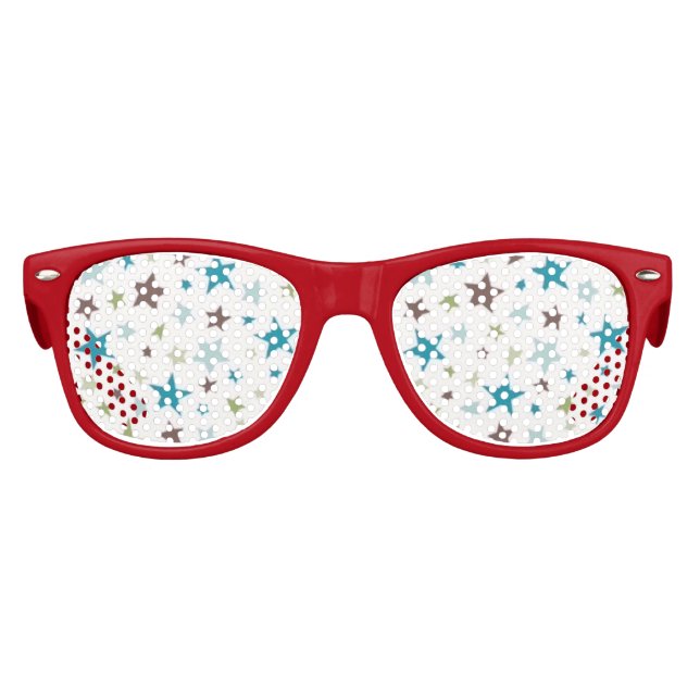 All-American Star Design Partybrille (Vorderseite)