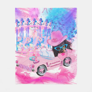 All American Sweetheart Blanket Fleecedecke