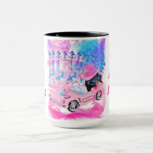 All American Sweetheart Two Tone Coffee Tasse