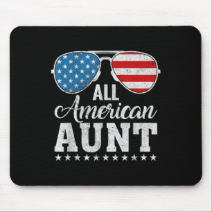 All American Tante Matching Family USA Patriotic 4 Mousepad