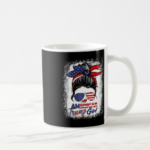 All American Trump Girl 4. Juli Unordentlicher Dut Kaffeetasse