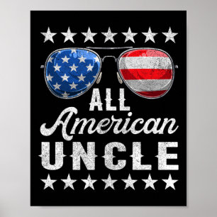 All American Uncle Shirt Poster