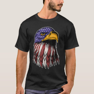All American USA Flag Eagle 4. Juli Patriotic T-Shirt