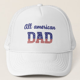All American Vater USA 4. Juli Celebration Truckerkappe