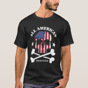 All American What Fun 4. Juli USA Flag Pir T-Shirt