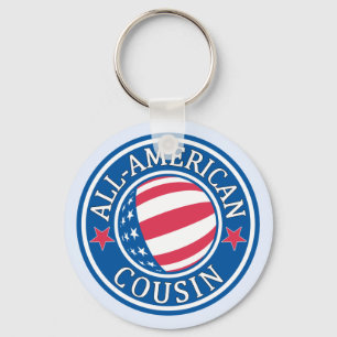 All-Amerikanischer Cousin Schlüsselanhänger