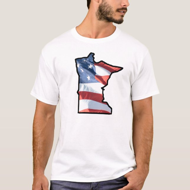 ALL-AMERIKANISCHER T - SHIRT MINNESOTAS (Vorderseite)