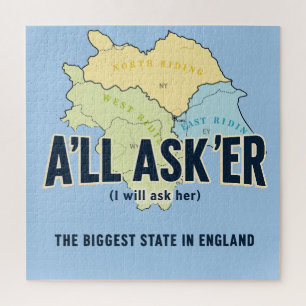 A'll Asker – Großartigster Staat Yorkshires Puzzle