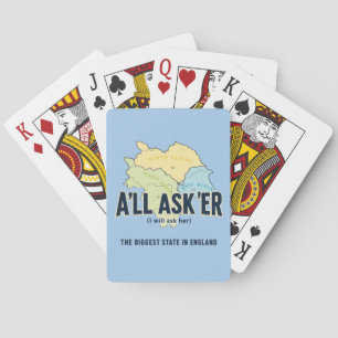 A'll Asker – Yorkshire grösster Staat Spielkarten