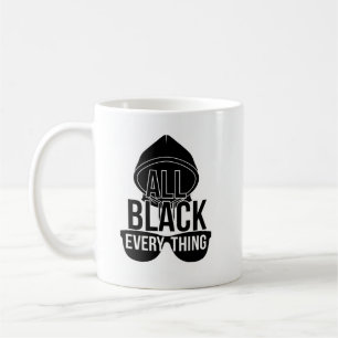 All Black Everything Tassen - Minimalistisches Fun