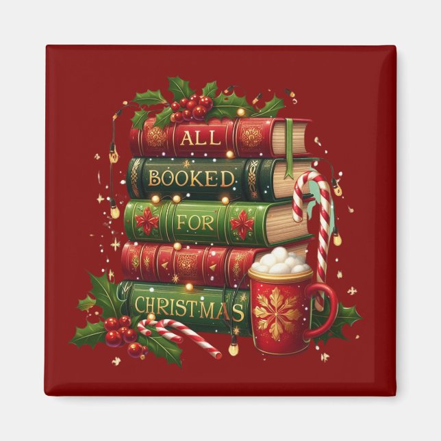 All booked for Christmas Magnet (Vorne)