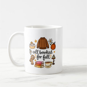 All Booked für Herbst Tasse Cozy Herbst Bücherwu