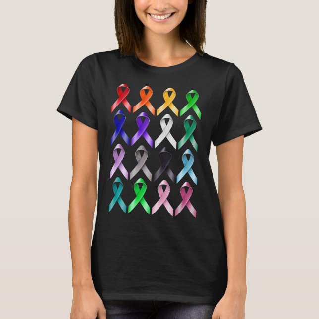 All Cancer Awareness World Cancer Day  T-Shirt (Vorderseite)