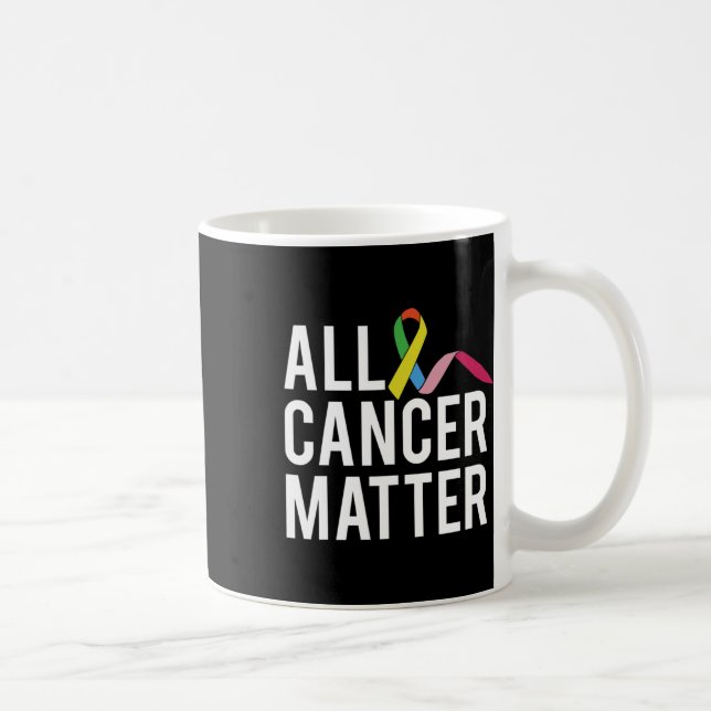 All Cancer Problem Weltkrebstag  Kaffeetasse (Rechts)