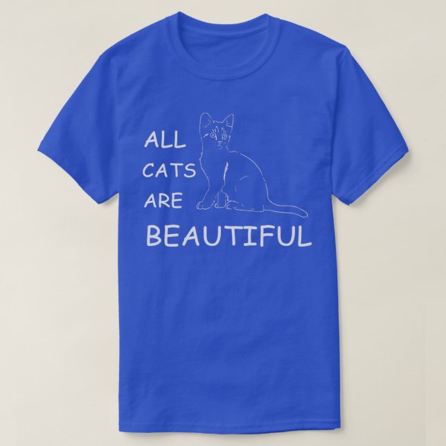 all cats are beautiful Essential TShirt  (Design vorne)