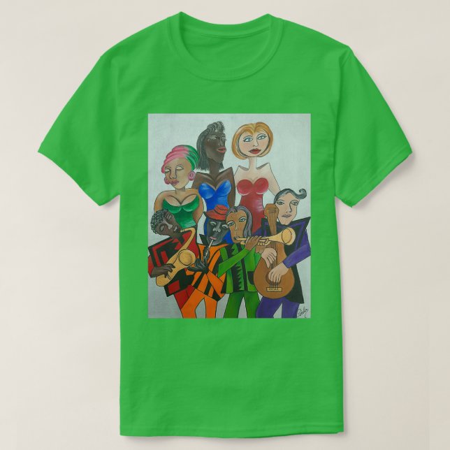 ALL DAS JAZZ 2 T-Shirt (Design vorne)