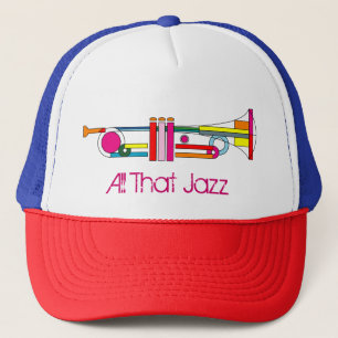 ALL DAS JAZZ TRUMPET Trucker Hat Truckerkappe