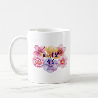 All Day Mug – Blumenliebe im Everyday-Stil Kaffeetasse