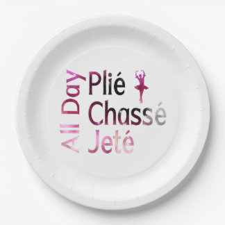 All Day Plies, Jagd, Jete Ballet Design Pappteller