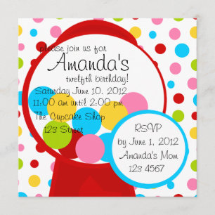 All diese Gumballs! Einladung