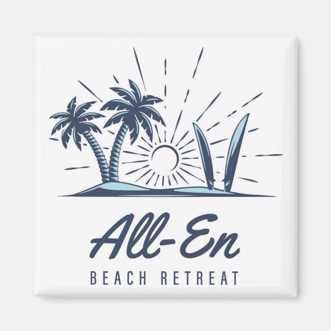 All-En Beach Retreat Magnet 2 (Vorne)