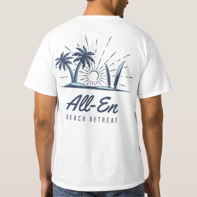 All-En Beach Retreat Men-T - Shirt (Rückseite)