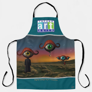 All Eyes on You von Sasha Apron Schürze