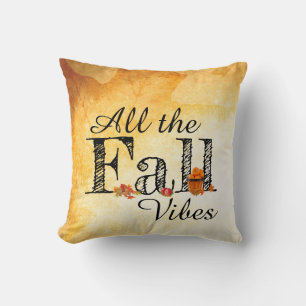 All Fall Vibes Throw Kissen