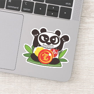 All Fortune Panda God Aufkleber
