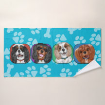 All Four Cavalier King Charles, Niedlich