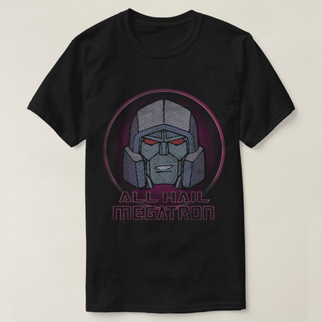 All Hail Megatron Portrait T-Shirt (Design vorne)