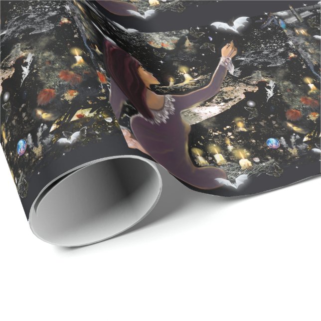 All Hallow Eve Geschenkpapier (Rolleneckpunkt)