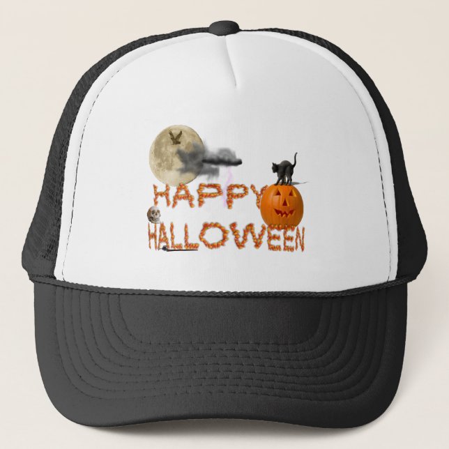 All Hallow Eve Truckerkappe (Vorderseite)