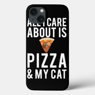 All i care about is pizza & my cat Case-Mate iPhone hülle