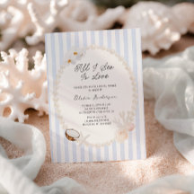 All I Sea Is Love Soft Beach Bridal Shower
