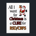 All I Want for Christmas/Santa...RSD/CRPS Postkarte<br><div class="desc">Postkarte</div>