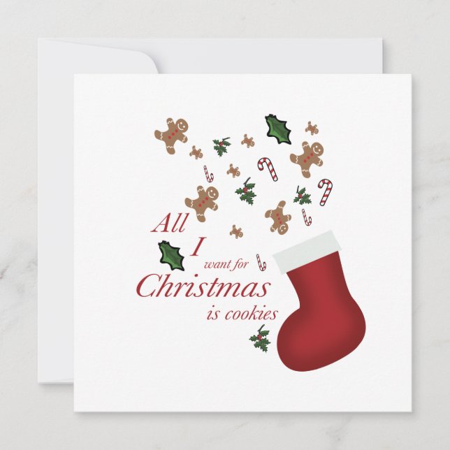 all i wanted for christmas is cookie (Vorderseite)