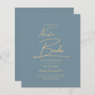 All-in-1 Elegantes Sea Glass Aquamarin Gold Nuestr