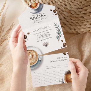 All-in-One-Brautparty lädt Liebe zu brauen All In One Einladung