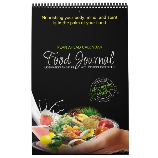 All-in-One-Kalender-Planer & Food-Journal Kalender (Titelbild)