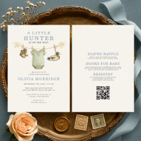 All in One Little Hunter Wäscheleine Baby Shower