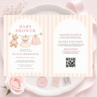 All in One Vorbereiteter Bär Rosa Mädchen Baby Sho