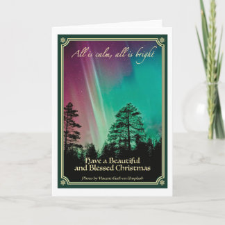 All is calm, all is bright karte