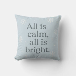 All Is Calm, All Is Bright – Snowlight Calm Scandi Kissen