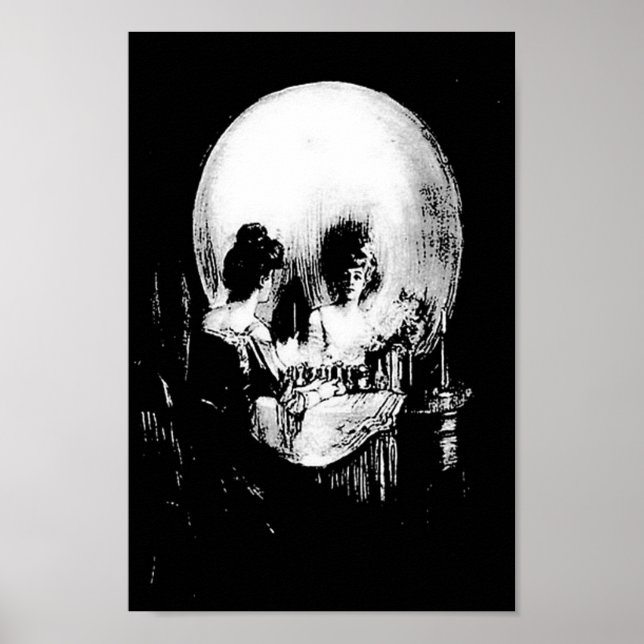 All Is Vanity Charles Allan Gilbert Poster (Vorne)