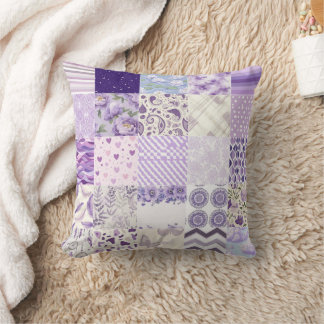 All Lavender Cheat Quilt Muster 2025 Kissen