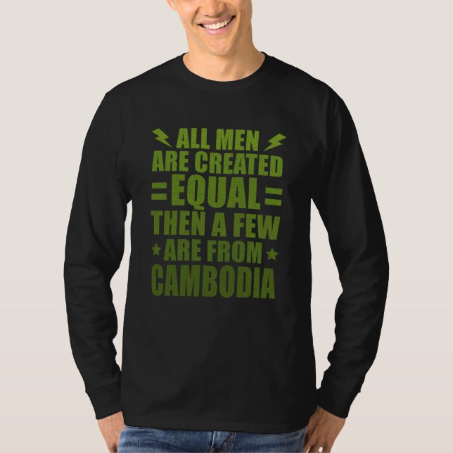 All Men Are Created Equal Samoan Humor Samoa T-Shirt (Vorderseite)